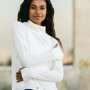 Zyia Mock sweatshirt NWT